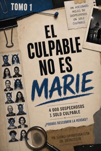 Imagen de El Culpable no es María Tomo 1 Colección Investigación de Zoé Marès: Encuentra al asesino oculto entre miles de nombres