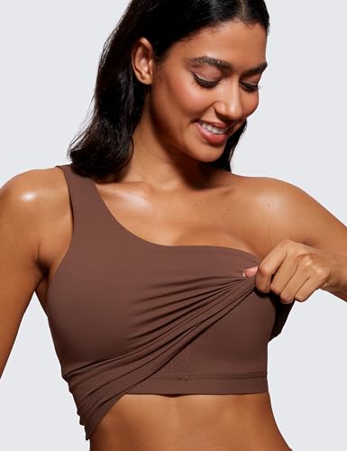 Image of CRZ YOGA Butterluxe One Strap Crop Tank Tops