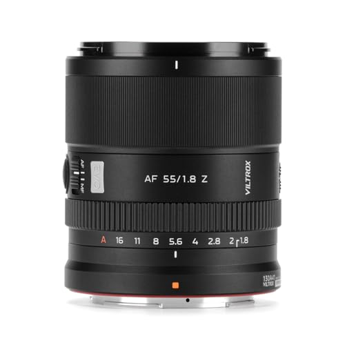 Image of VILTROX 55mm F1.8 EVO Z APO Lens for Nikon Z, Full Frame Autofocus Prime Lens for Nikon Z-Mount Cameras Z30 Z50 Z50II ZFC Z5 Z5II Z6 Z6II Z6III Z7 Z7II Z8 Z9 ZF ZR
