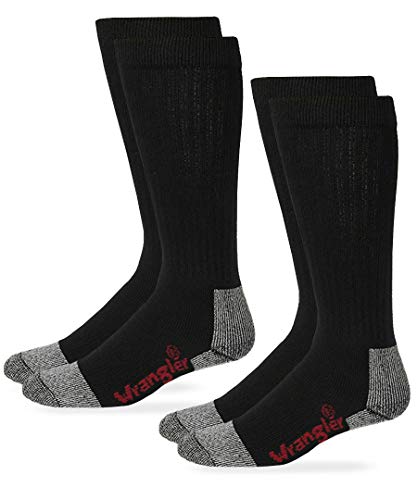 Wrangler Riggs Workwear Mens over the calf Boot Socks 2 Pair Pack