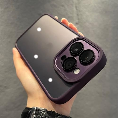 Coque transparente iPhone 12 Pro Max avec cadre photo métal pour le quotidien