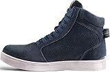 zapatillas bota mujer baratas VENTILADA - La Gamuza Perforada en Más de la Mitad de las Zapatillas de la Moto Permite un óptimo Intercambio de Aire Durante el Viaje y Permite que el Pie Respire en un Largo día de Trabajo.