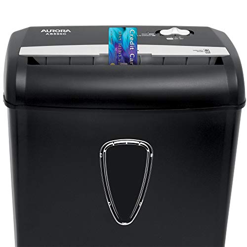 Aurora AS890C 8-Sheet Cross-Cut Paper/Credit Card Shredder の商品画像 4