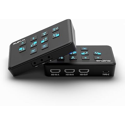 Video Capture Card USB c, HDMI Live Stream Switcher, 4k HDMI to USB 3.0 Video Capture for Streaming,Podcasting,Compatible with PS5,PS4/Pro,Xbox Series X/S,Xbox One X/S,OBS Cover