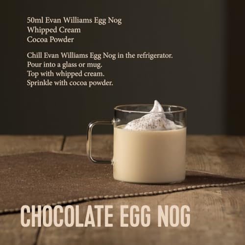Evan Williams Original Southern Egg Nog | Made with Kentucky Straight Bourbon Whiskey | 70cl | 15% ABV - Image 3