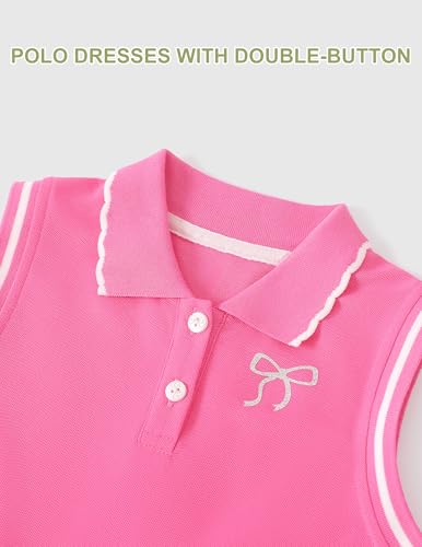 Girls Summer Dress Sport Athletic Clothes Sleeveless Back-to-school Outfits — view 3