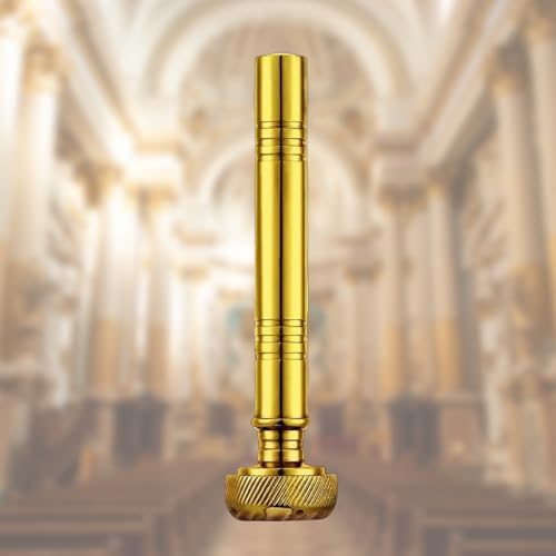 Aspergillum de bolsillo elegante y aspersor litúrgico con estuche fino 5