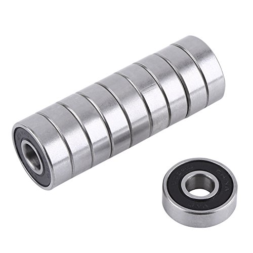 10 Pack R6-2RS Sealed Bearings 3/8