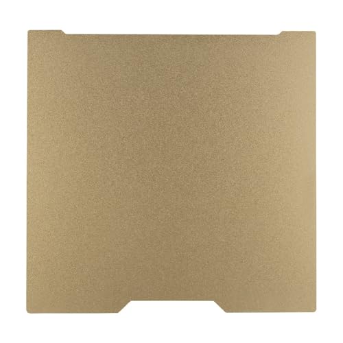 JAUEIVER 355 x 346.5 mm Construction Plate, Double Sided Spring Steel Plate with Textured PEI Coating for Bambu Lab H2D 