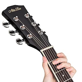 Rekaf 38 pouces 41 pouces guitare classique folk pour débutants Tochigi acoustique pleine grandeur Guitare native simple face Guitare acoustique Retro Folk Series Fait à la main Femme et homme Auto-ap – Image 2