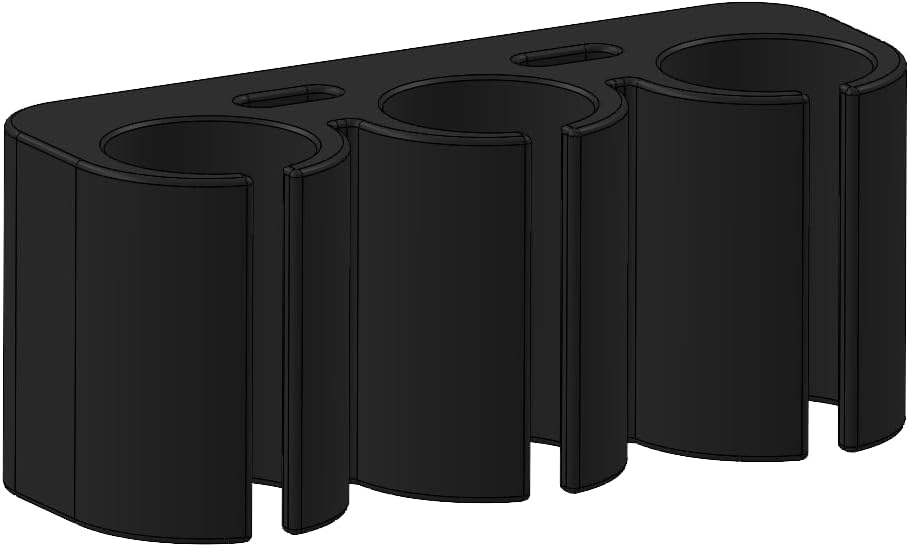 MLOK Bullet Holder, 3 Round, 2pcs