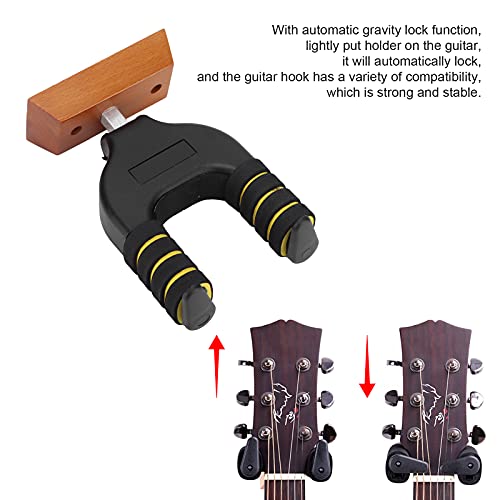 Support mural pour guitare, support de guitare en bois massif support mural en éponge EVA avec verrouillage automatique… - Les Beatles, Paul McCartney, John Lennon, RIngo Starr, George Harrison Support mural pour guitare, support de guitare en bois massif support mural en éponge EVA avec verrouillage automatique… – Image 6