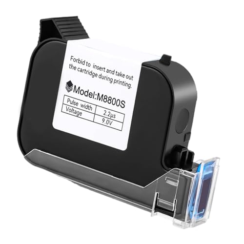 Cartouche jet d'encre noire portable M8800S pour dater et organiser vos stocks en entrepôt