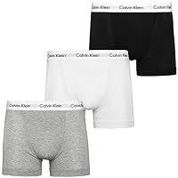 Calvin Klein – Calvin Klein Herren 3p Low Rise Trunk Boxershorts, (Schwarz/
