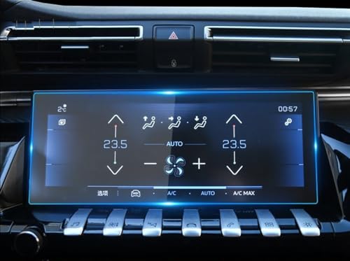 Protection écran verre trempé Peugeot 508 finition premium pour navigation LCD 10" 2011-2023