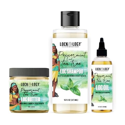 Loc Oil, Loc Gel and Loc Shampoo Dreadlock Products Cover