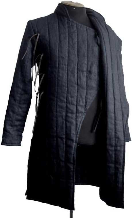 Miniatura 3 de Gambeson - Chaqueta acolchada de algodón grueso acolchado para disfraz SCA LARP