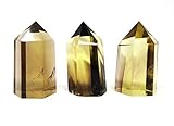 Smokey Citrine Quartz Crystal Tower Point/Perfect Natural Stone for Crystal Healing, Reiki, and Crystal Grids