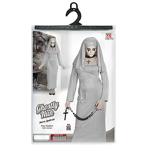 Widmann 65679 Ghost Nun Adult Costume XS, Gray - Image 2