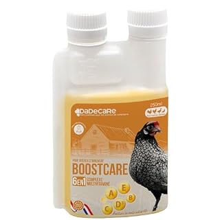 Dadecare Boostcare multivitamines oiseaux 250 ml avec doseur