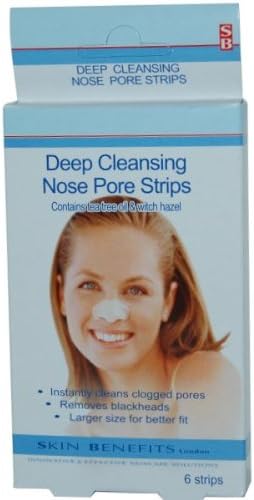 Deep Cleansing Nose Pore Strips (contains 6 strips)