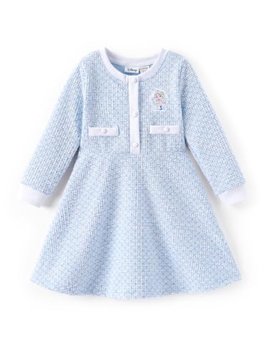 Vestido casual de Anna y Elsa para cumpleaños y parque en niñas de 2 a 6 años