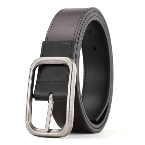 Men's Jeans Belts Casual and Work Leather Dress Belt2