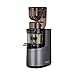 BioChef Atlas Whole Slow Juicer Pro – Extractor de zumos, 400 Watts, 40 RPM, licuadora en frío. Garantía de por vida en el motor. (Plata)