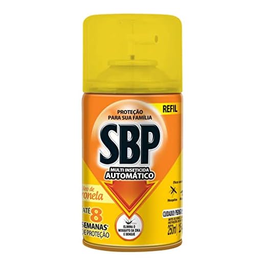 Multi Inseticida Automático Refil Citronela 250 ml Embalagem Econômica, SBP, 250 Ml