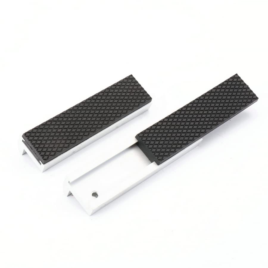 2 pezzi di protezione magnetica da banco con ganasce morbide universali per morsa in metallo (2 pezzi 75 mm)