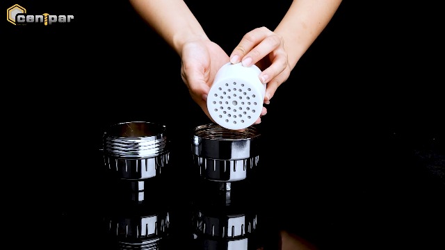 Cenipar 20 Stage Shower Filter Replacement Cartridge 4 Pack - Vitamin C Filter For Hard Water, Fits Most Shower Heads