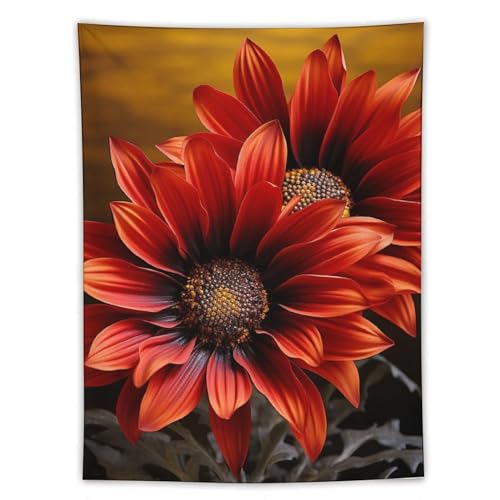 Tapisserie murale esthétique pour chambre ado avec motif floral