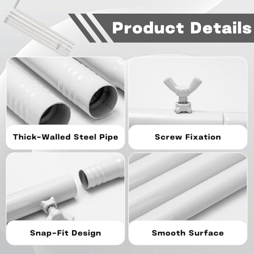 Barra extensible de metal para decoración de mesas de bodas 4