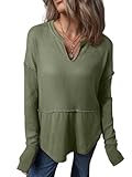 Las Mujeres De OtoñO E Invierno con Capucha Camisa Casual Color SóLido Manga Larga Splicing Color SóLido Sudadera Suelta Tops De Las Mujeres
