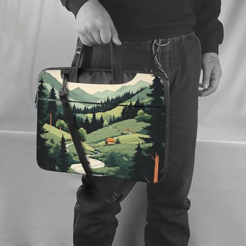 Bolso Tote para Laptop Landscape Exterior Unisex miniatura 6