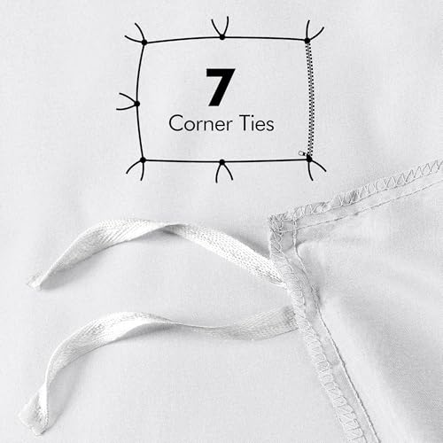 Utopia Bedding Duvet Cover Full Size - 3 Piece with Zipper Closure - 1 Comforter Cover 80X90 Inches & 2 Pillow Shams 20X26 Inches (White) Comforter Not Included by Utopia Bedding - Image 4