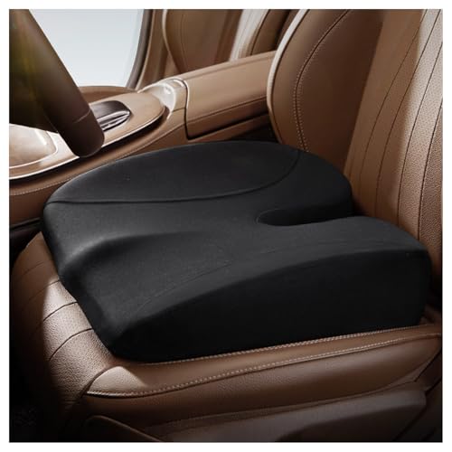 Car Seat Cushion for Ford Focus ACTIVE Tourneo F-Series Puma Model T Ranger Telstar Mustang, Wedge Driver Seat Cushion, Thick Memory Foam Height Increasing Seat Cushion, Ergonomic Driving Cushion