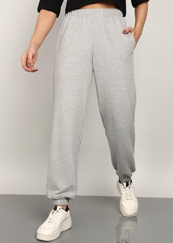 Image of Rock Paper Scissors Women's Cotton Joggers - Soft & Breathable Sweatpants with Pockets - Casual, Lounge & Activewear