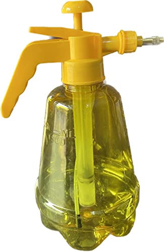 Image of Heavy Duty Garden Pump Pressure Sprayer, Lawn Sprinkler, Water Mister, Spray Bottle for Herbicides, Pesticides, Fertilizers, Plants Flowers Random Colors(1.2 L Capacity) (Multicolor)