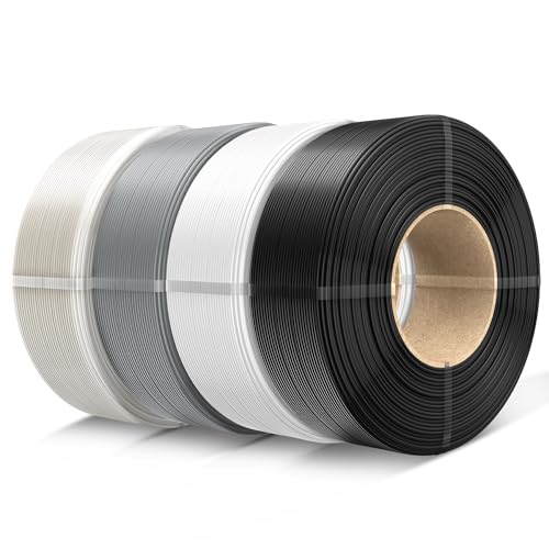 Image of SUNLU Filament Refill 1.75mm,Black+White+Grey+Transparent