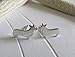Welsh Pembroke Corgi Dog Polished Sterling Silver Stud Earrings Handmade in USA