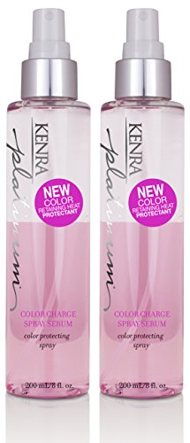 Kenra Platinum Color Charge Spray Serum | Color Protecting Spray | All Hair Types | 6.7 fl. Oz (2-Pack)