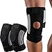 POKEAT 2Pcs Knee Braces Guard for Knee Joint Pain Orthopedics Ligament for Sport Gym Running and Basketball Kneepad Meniscus and Ligament