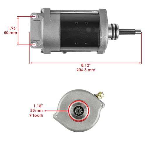 Caltric Arrancador y Solenoide de Rele Compatible con Polaris RZR 1000 2017-2021 miniatura 2