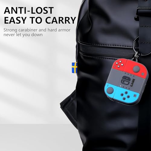 Image of [2Pack] Gedicht for Airpods 3rd Generation Case, Cute AirPods 3 Cartoon Character Case,Unique Design Funny Fun Kawaii 3D Cartoon Characters Silicone AirPods 3 Case for Men Women,Games Console