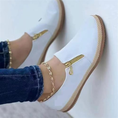 Womens Classic Penny Moccasins Comfortable Soft Surface Slip On Lightweight Flat Loafers Ladies Fashion Non Slip Driving Walking Nurse Dress Shoes2