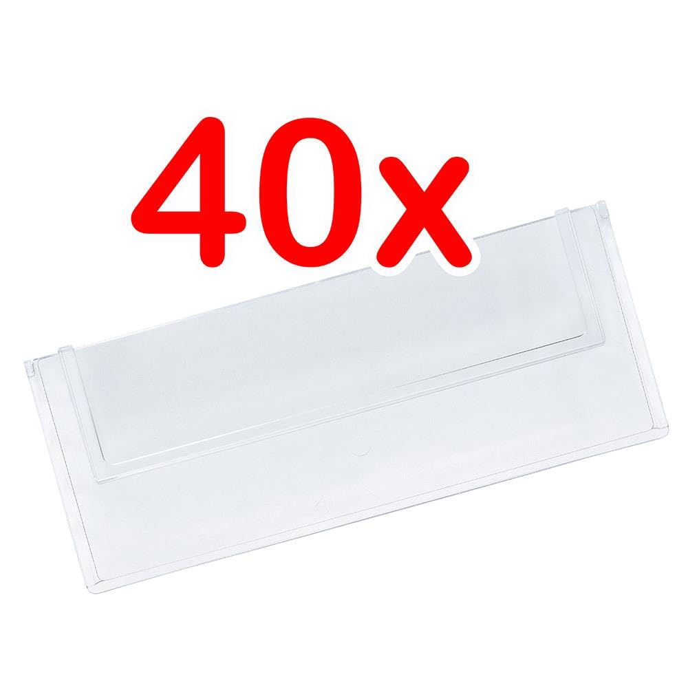 BRB Regalkästen-Set 5-teilig, blau, LxBxH 500x183x81mm inkl. 40 Querteiler
