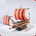 MISS YOU Rompecabezas 3D Jigsaw Puzzle 3D del Buque de Guerra Romana Antigua Modelo Jigsaw Juguete del Barco Pirata Nave Antigua Montado DIY Modelo