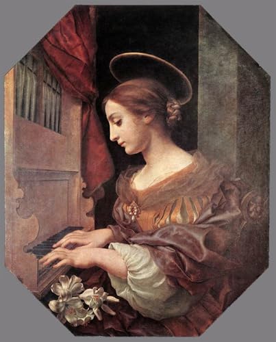 Tableau Sainte Cécile Carlo Dolci pour créer une ambiance sereine au bureau
