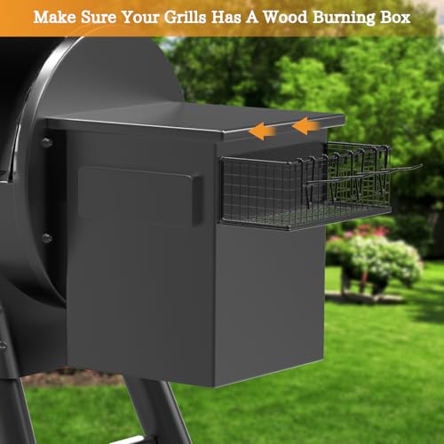 Image of 1 Pack Magnetic Storage Bin for Traeger Grills, Suit for Traeger Ironwood 885, Pro Series 34, Pro Series 22, Pro D2 575, Pro 780, Ironwood 650, Z-Grills, Pit boss